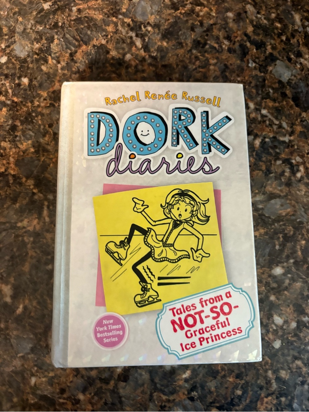 Dork Diaries: Tales from a Not-So-Graceful Ice Princess - White Cover